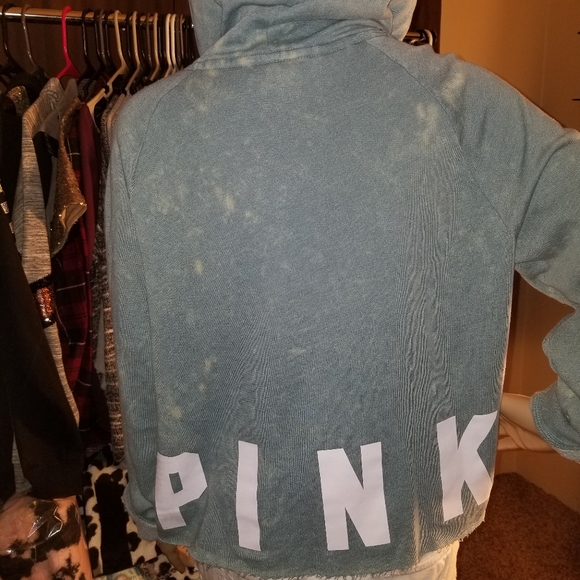 🆕️VS PINK, Medium, Distressed, Long Sleeve - Picture 3 of 8
